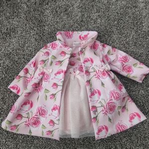Nanette Baby Dress and Ocercoat
